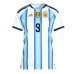 Argentina Julian Alvarez #9 Hjemmedrakt Dame VM 2026 Korte ermer