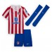 Atletico Madrid Julian Alvarez #19 Hjemmedraktsett Barn 2025-26 Korte ermer (+ Korte bukser)