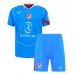 Atletico Madrid Thiago Almada #11 Tredjedraktsett Barn 2025-26 Korte ermer (+ Korte bukser)