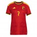 Belgia Kevin De Bruyne #7 Hjemmedrakt Dame VM 2026 Korte ermer