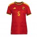 Belgia Maxim De Cuyper #5 Hjemmedrakt Dame VM 2026 Korte ermer