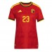 Belgia Michy Batshuayi #23 Hjemmedrakt Dame VM 2026 Korte ermer