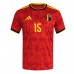 Belgia Thomas Meunier #15 Hjemmedrakt VM 2026 Korte ermer