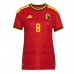 Belgia Youri Tielemans #8 Hjemmedrakt Dame VM 2026 Korte ermer