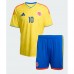 Colombia James Rodriguez #10 Hjemmedraktsett Barn VM 2026 Korte ermer (+ Korte bukser)