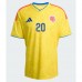 Colombia Juan Fernando Quintero #20 Hjemmedrakt VM 2026 Korte ermer