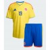 Colombia Rafael Santos Borre #19 Hjemmedraktsett Barn VM 2026 Korte ermer (+ Korte bukser)