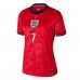 England Bukayo Saka #7 Bortedrakt Dame VM 2026 Korte ermer England Bukayo Saka #7 Bortedrakt Dame VM 2026 Korte ermer
