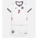 England Bukayo Saka #7 Hjemmedraktsett Barn VM 2026 Korte ermer (+ Korte bukser)