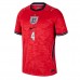 England Declan Rice #4 Bortedrakt VM 2026 Korte ermer
