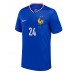 Frankrike Ibrahima Konate #24 Hjemmedrakt EM 2024 Korte ermer