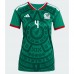 Mexico Edson Alvarez #4 Hjemmedrakt Dame VM 2026 Korte ermer