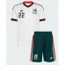 Mexico Hirving Lozano #22 Bortedraktsett Barn VM 2026 Korte ermer (+ Korte bukser)