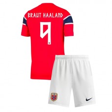 Norge Erling Haaland #9 Hjemmedraktsett Barn VM 2026 Korte ermer (+ Korte bukser) Norge Erling Haaland #9 Hjemmedraktsett Barn VM 2026 Korte ermer (+ Korte bukser)