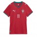 Portugal Joao Felix #11 Hjemmedrakt Dame VM 2026 Korte ermer