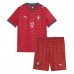 Portugal Rafael Leao #17 Hjemmedraktsett Barn VM 2026 Korte ermer (+ Korte bukser)