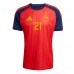 Spania Mikel Oyarzabal #21 Hjemmedrakt VM 2026 Korte ermer