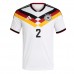 Tyskland Antonio Rudiger #2 Hjemmedrakt VM 2026 Korte ermer