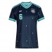 Tyskland Joshua Kimmich #6 Bortedrakt Dame VM 2026 Korte ermer
