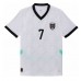 Østerrike Marko Arnautovic #7 Bortedrakt Dame EM 2024 Korte ermer